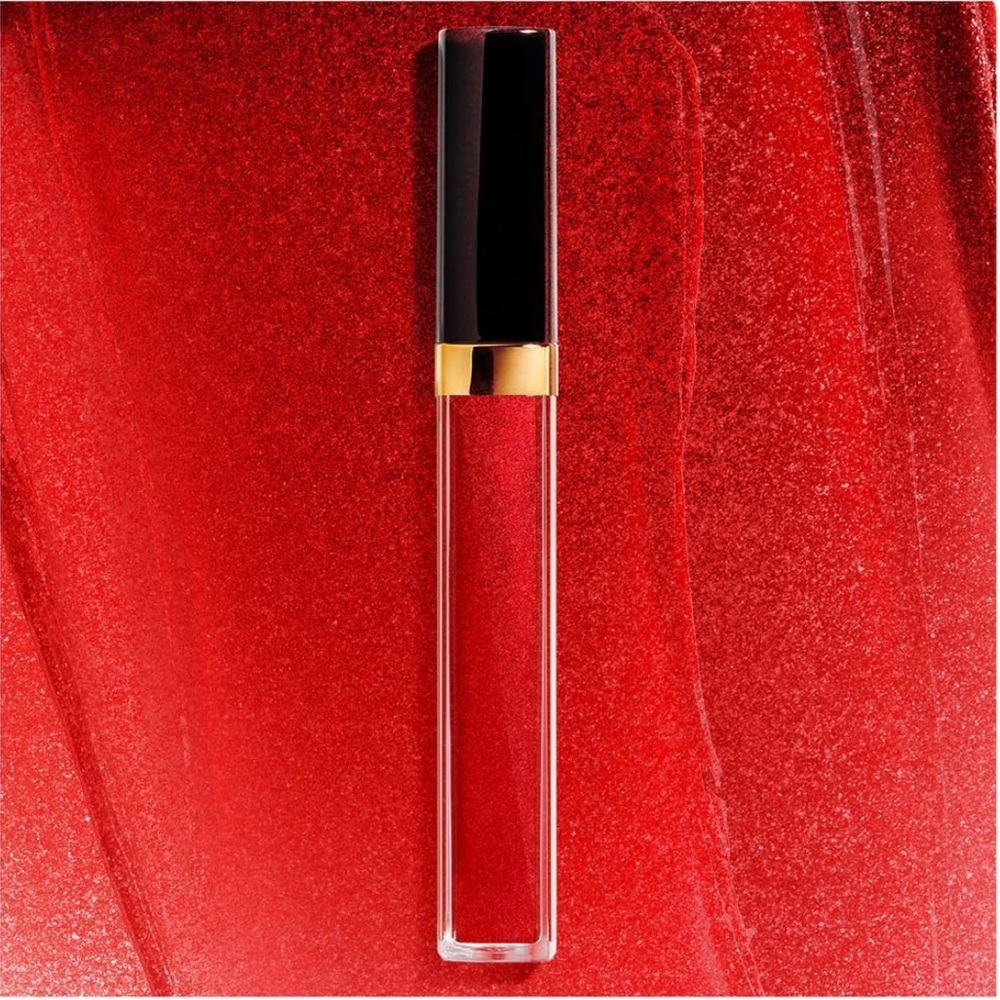 Chanel Rouge Coco Gloss 812 Flaming Lips Gel Moisturizing Glossimer Discounted